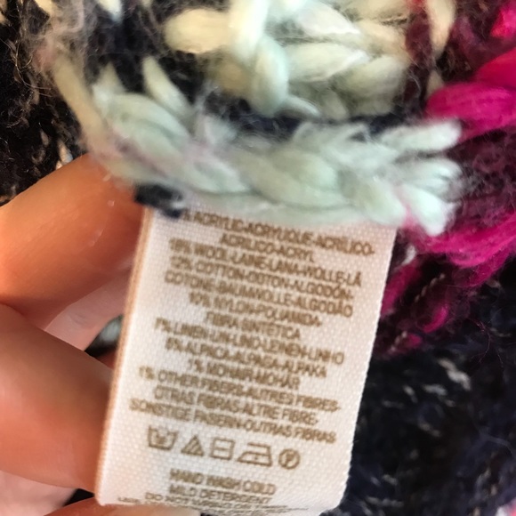 Free People Multi Color Reed Flair chunky sweater - Picture 7 of 7